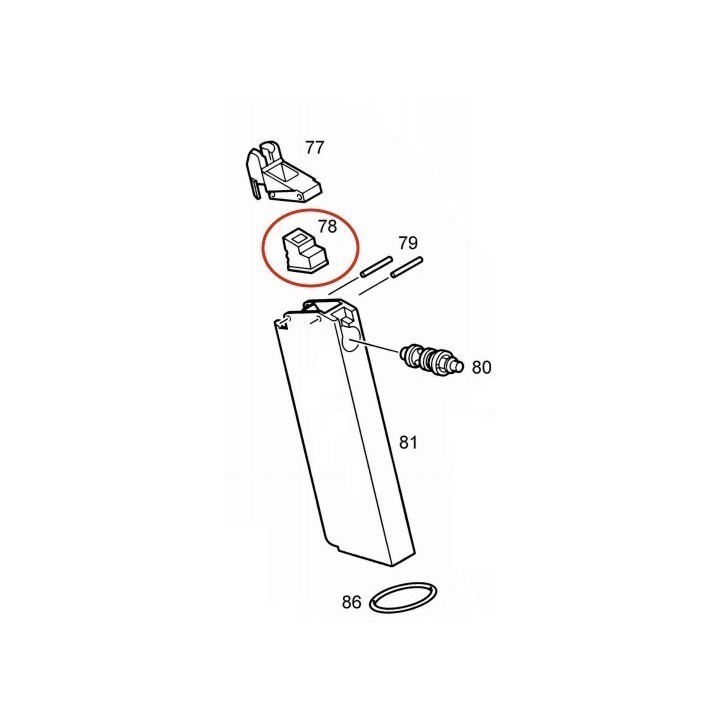 Magazine Gasket for KJW / ASG M1911 / KP-07