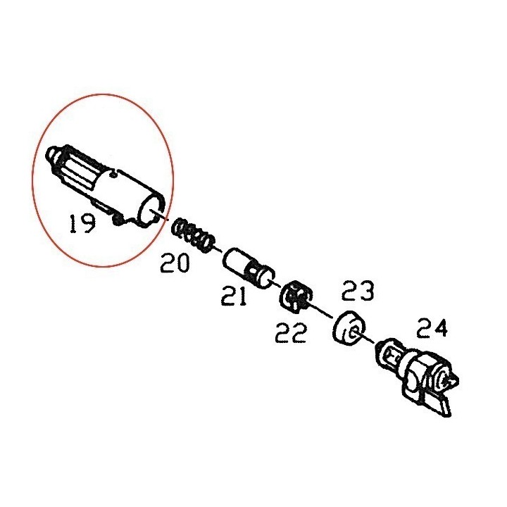 Nozzle for KJW / ASG M9