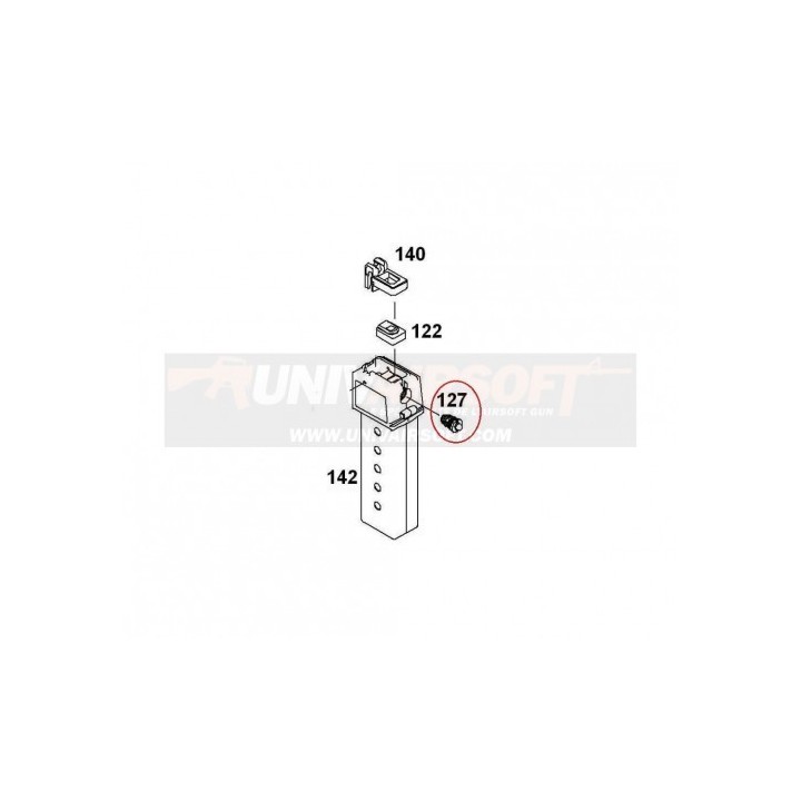 Magazine Valve for KJW KC-02