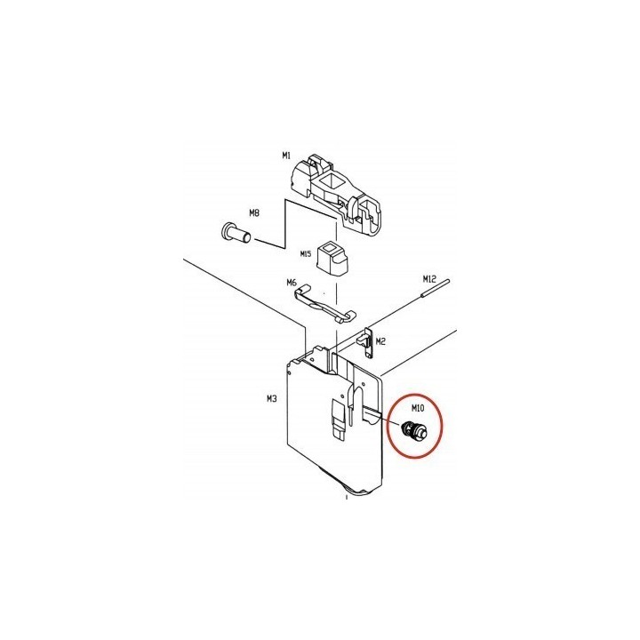 Valve for Magazine KJW M4 GBBR