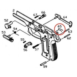 Trigger Bar Spring for KJW / ASG M9