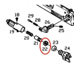 Cylinder Valve Stop for KJW / ASG M9