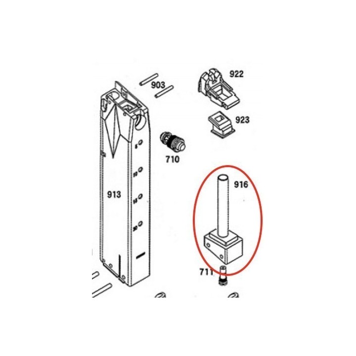 Magazine Base for KSC / ASG M93RII