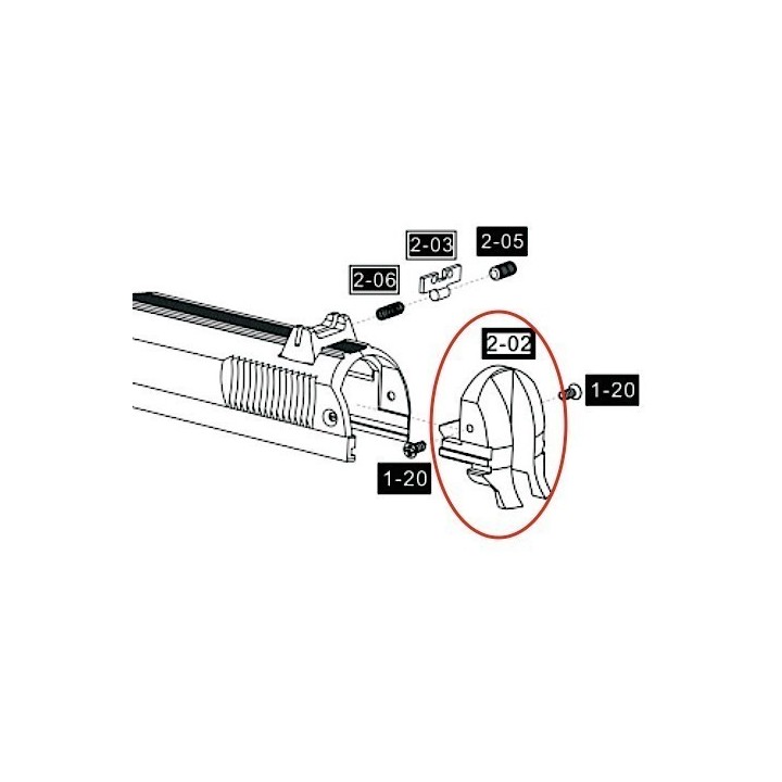Slide Cover for ASG CZ75D