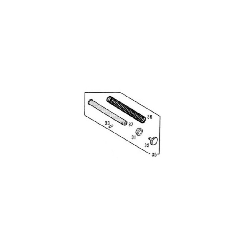 Spring Guide for KSC / KWA Glock 19