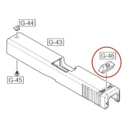 Rear Sight for WE Glock