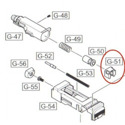 Cylinder Valve Base for WE Glock / GP1799