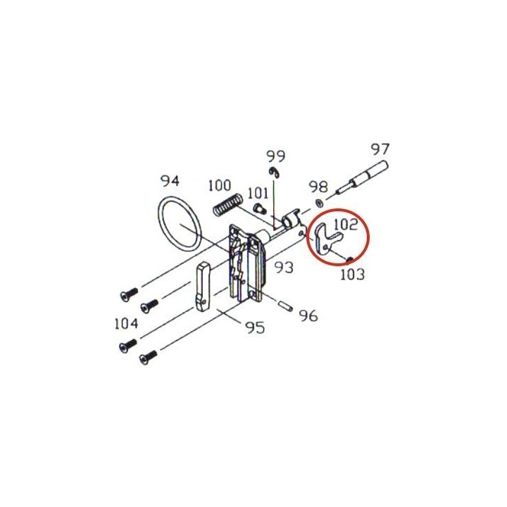 Knocker Arm for M700 Magazine