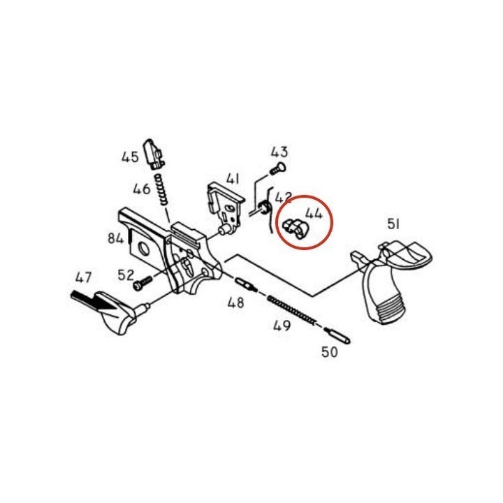 Steel Knocker for KJW / KP-06