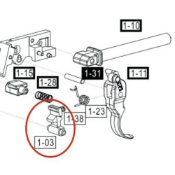 Hammer Stopper for CZ75 P07 Duty