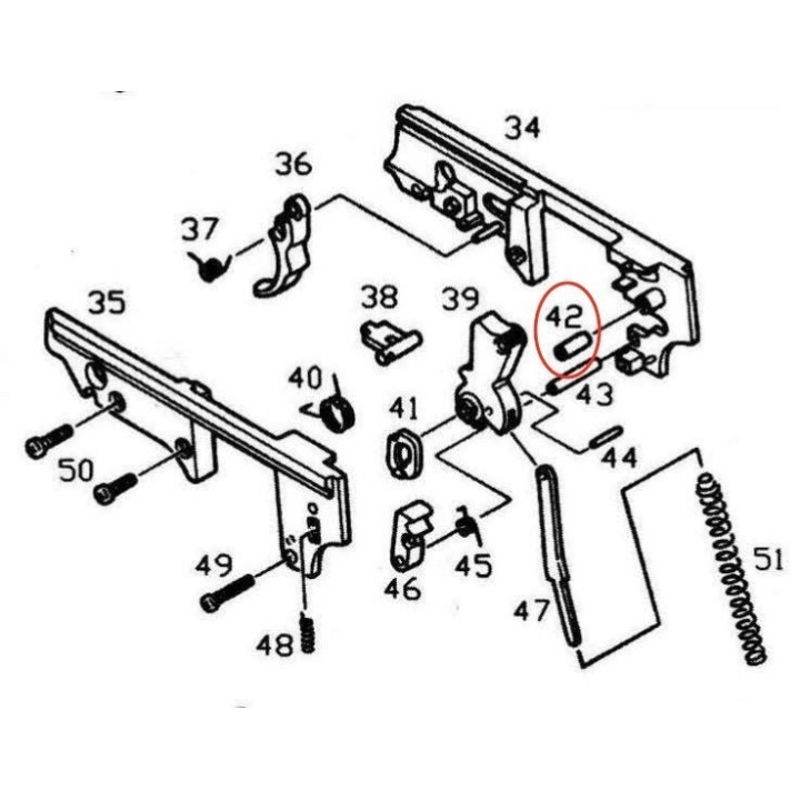 Hammer Collar for KJW / ASG M9