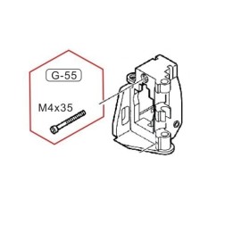 Screw Gearbox Support for G36