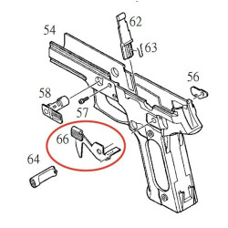 Decocking Lever for KJW KP-01 P226