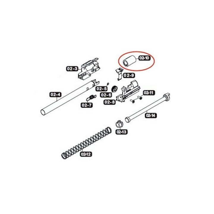 Hop Up Seal for VFC / Cybergun FNX-45