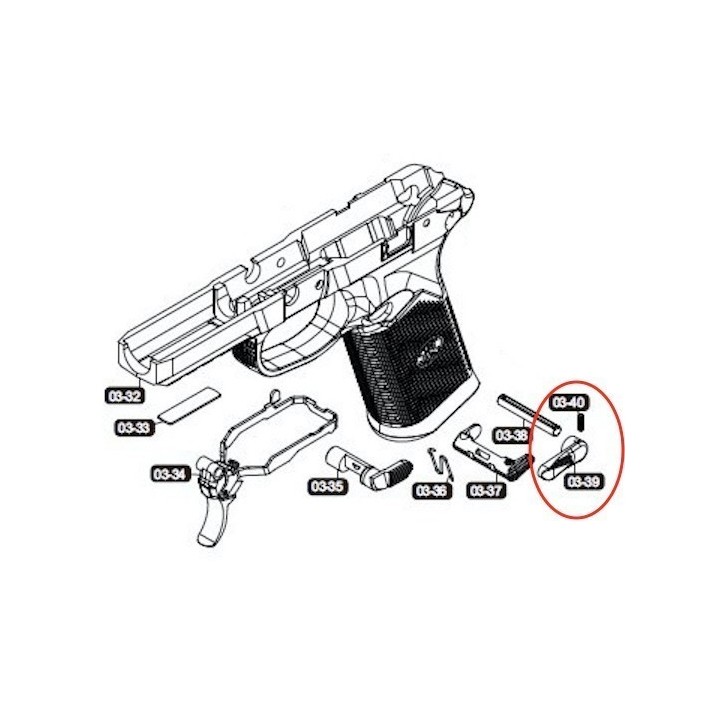 Safety for VFC / Cybergun FNX-45