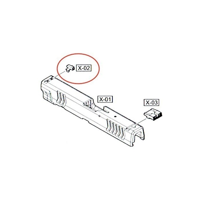 Front Sight for WE XDM
