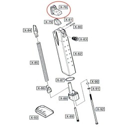 Magazine Lip for WE XDM