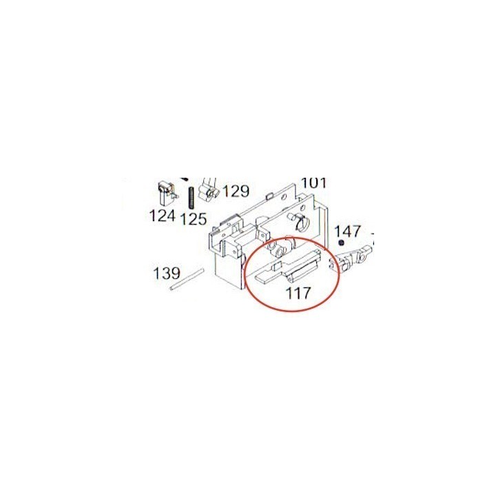Trigger Bloc Pin for WE L85