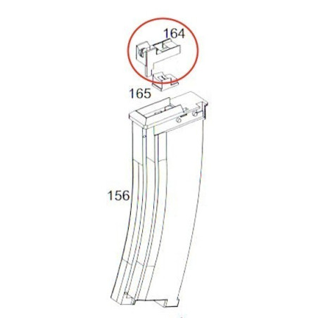 Magazine Lip for WE L85