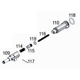 Nozzle for WE P90