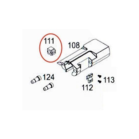 Bolt Guide for WE P90