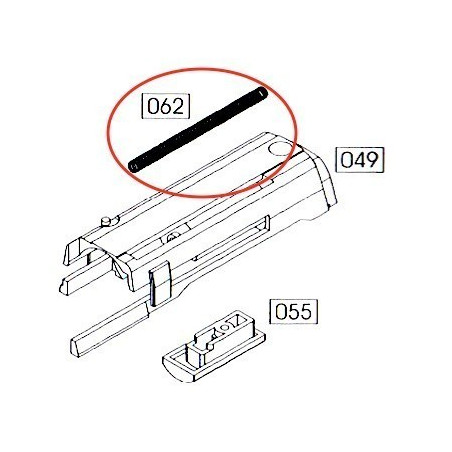 Nozzle Spring for WE M&P Big Bird