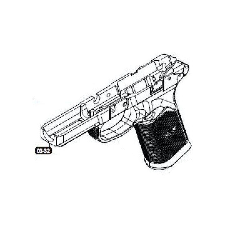 Frame for VFC / Cybergun FNX-45