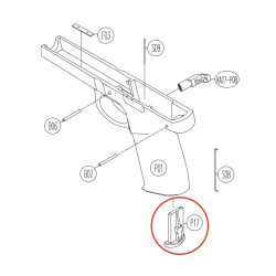 Grip Safety for KWC KCB-12AHN / Sigma SW40