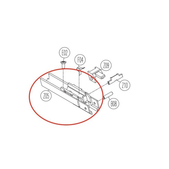 Trigger Case for KWC KCB-12AHN / Sigma SW40