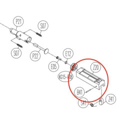 Breech for KWC KCB-12AHN / Sigma SW40