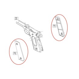 Grip for KWC KCB-76 / M1911