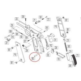 Main Spring Housing Spring for KWC KCB-76 / M1911