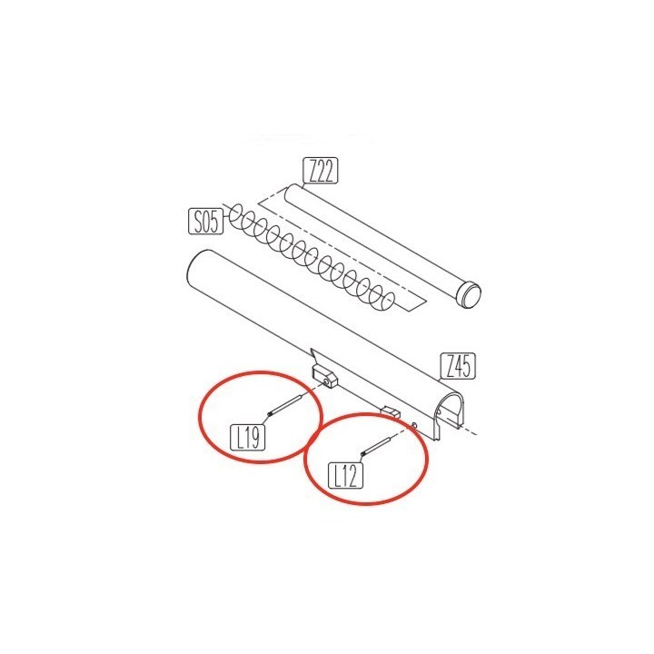Outer Barrel Pins for KWC KCB-15 / PT92 / PT99