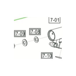 16718 CZ75 P07 7-08 O'ring Green Small