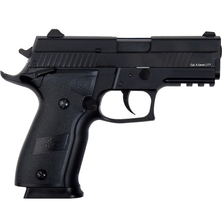 STINGER 229 BLOWBACK CULASSE METALLIQUE NOIR CO2 4.5mm Expo