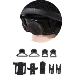 CASQUE FAST PJ NOIR RÈGLABLE EMERSON