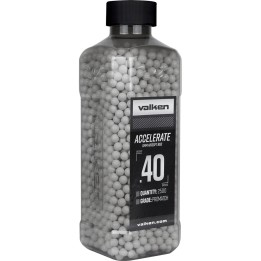 BBs - Valken ACCELERATE 0.40g 2500ct-White