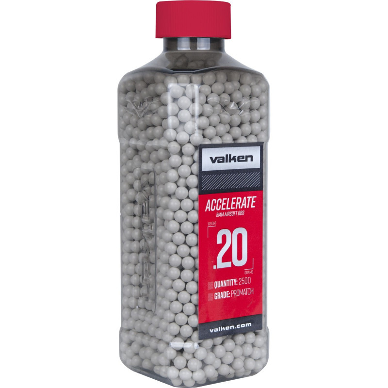 BBs - Valken ACCELERATE 0.20g-2500ct-White