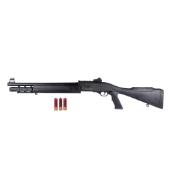 FN SLP CO2 NBB black 6 mm Single shot / Trishot 30 BB'S metal body 1,9 J / 1 J