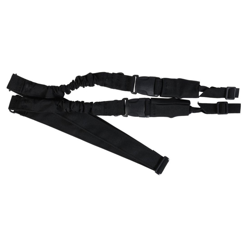 SANGLE 2 POINTS EXTRACTION RAPIDE 2 POINTS COULEUR NOIR DELTA TACTICS