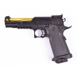 REPLIQUE DE POING GE1911 OR AVEC MALLETTE