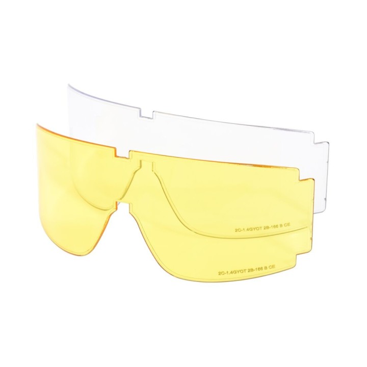 Delta Tactics 800 Tan avec verre jaune