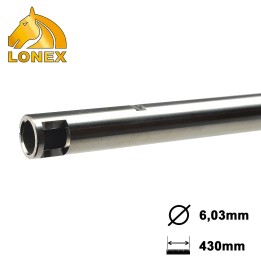 Canon de précision acier VSR-10 6,03x430 mm - LONEX