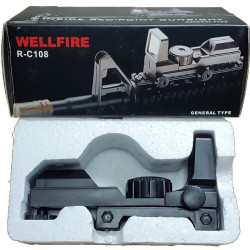 Red Dot Airsoft R-C108 Reflex Sight Replica