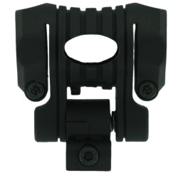 OT 0424 5 Positions Nylon Plastic Gun Mount for Flashlight DE Black Eagle 