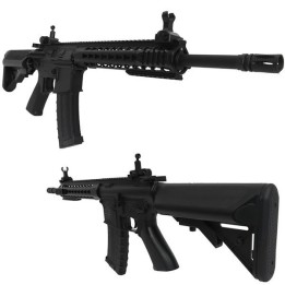 COLT M4A1 AEG garde main moyen Keymood 6mm (+bat/char) 300BB's