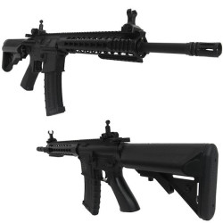 COLT M4A1 AEG garde main moyen Keymood 6mm (+bat/char) 300BB's