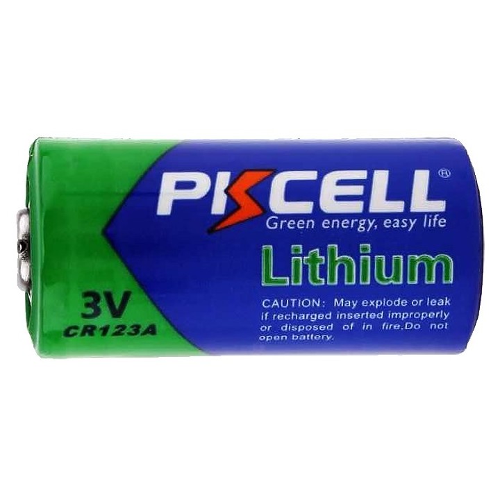 Pile CR123A 3V haute performance pour accessoires airsoft