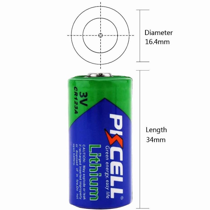 CR123A Battery cell