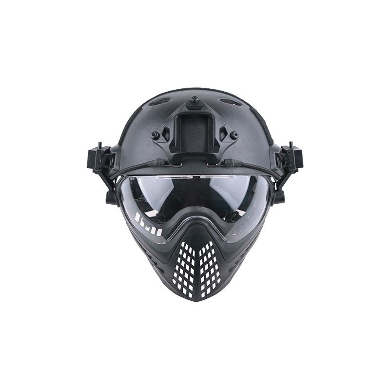 CASQUE TYPE FAST ET MASQUE BK DT